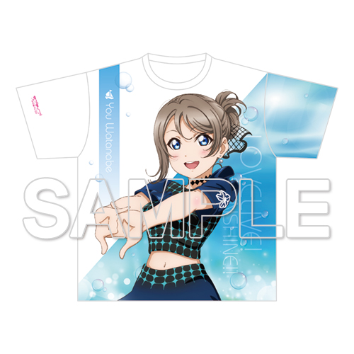 ラブライブ！サンシャイン！！フルグラフィックTシャツ渡辺曜浦