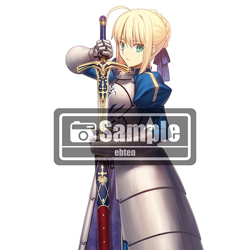 【超激得100%新品】新品、Fate/stay night 武内崇　イラスト F6キャンバスアート　セイバー　アルトリア Fate