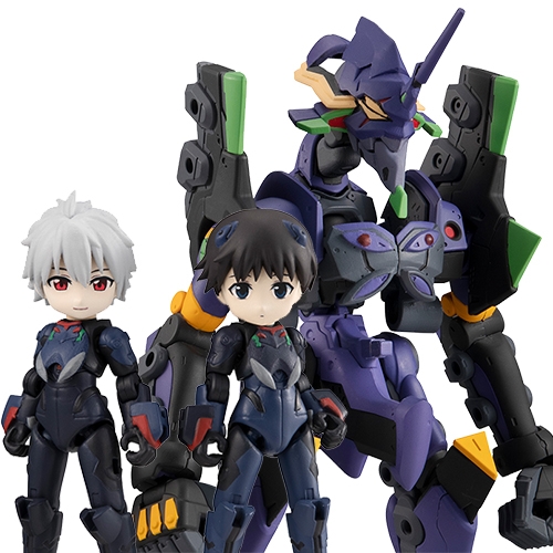 デスクトップアーミー ヱヴァンゲリヲン新劇場版 碇シンジ＆渚カヲル＆エヴァンゲリオン第13号機