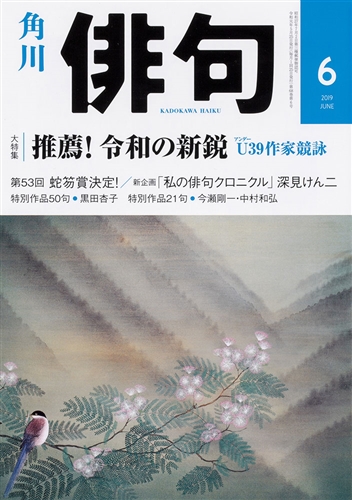 Kadokawa公式ショップ 俳句 ２０１９年６月号 本 カドカワストア オリジナル特典 本 関連グッズ Blu Ray Dvd Cd