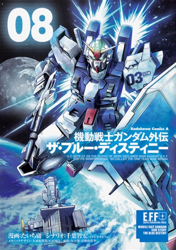 Kadokawa公式ショップ 機動戦士ガンダム外伝 ザ ブルー ディスティニー ８ 本 カドカワストア オリジナル特典 本 関連グッズ Blu Ray Dvd Cd