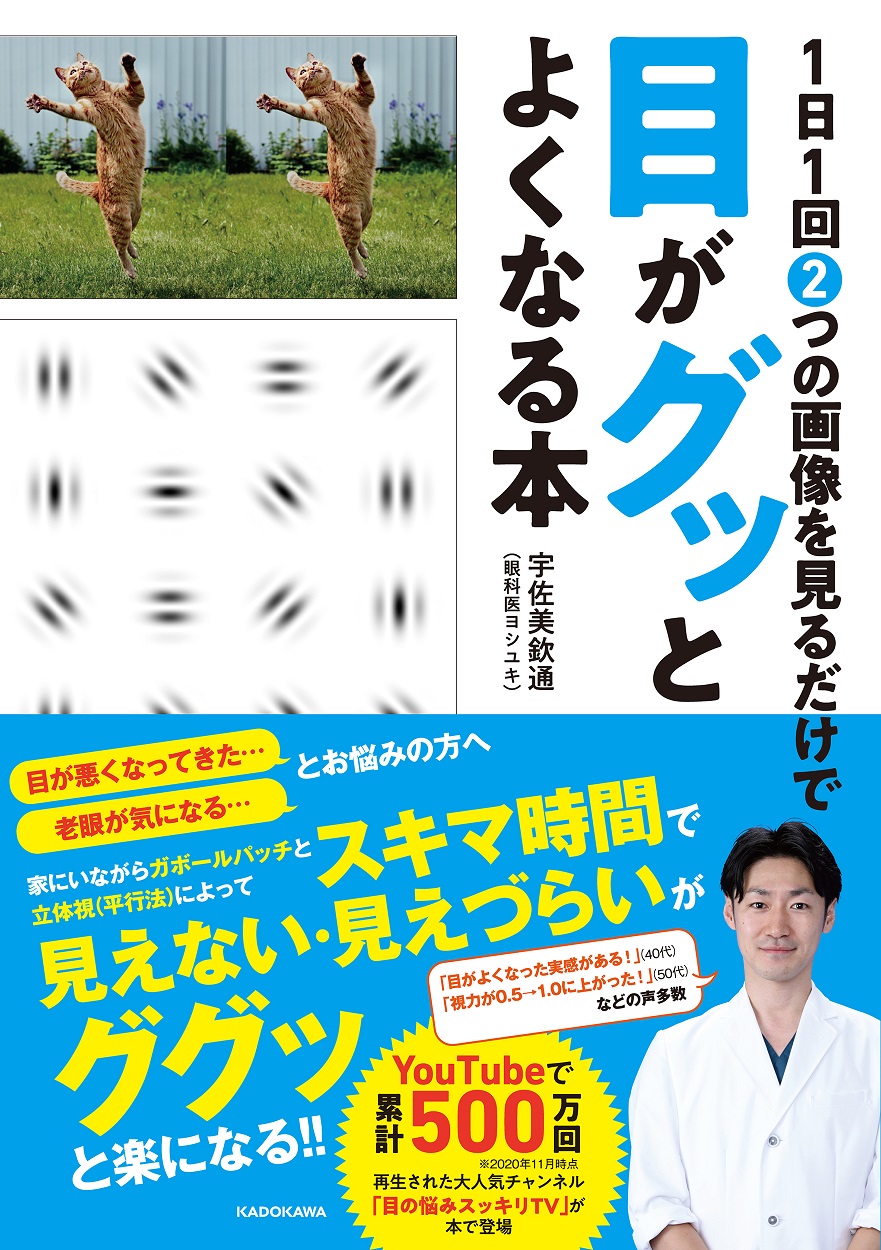 Kadokawa公式ショップ 1日1回2つの画像を見るだけで目がグッとよくなる本 本 カドカワストア オリジナル特典 本 関連グッズ Blu Ray Dvd Cd