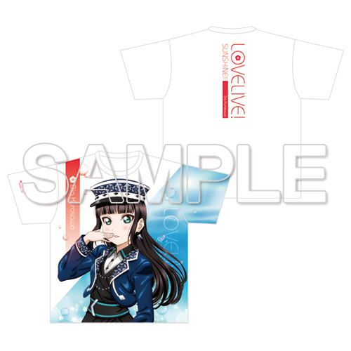 『ラブライブ！サンシャイン!!』フルグラフィックTシャツ 黒澤ダイヤ Ver.Fantastic Departure!