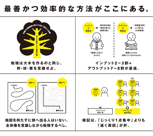 図解　東大医学部在学中に司法試験も一発合格した僕のやっている　シンプルな勉強法