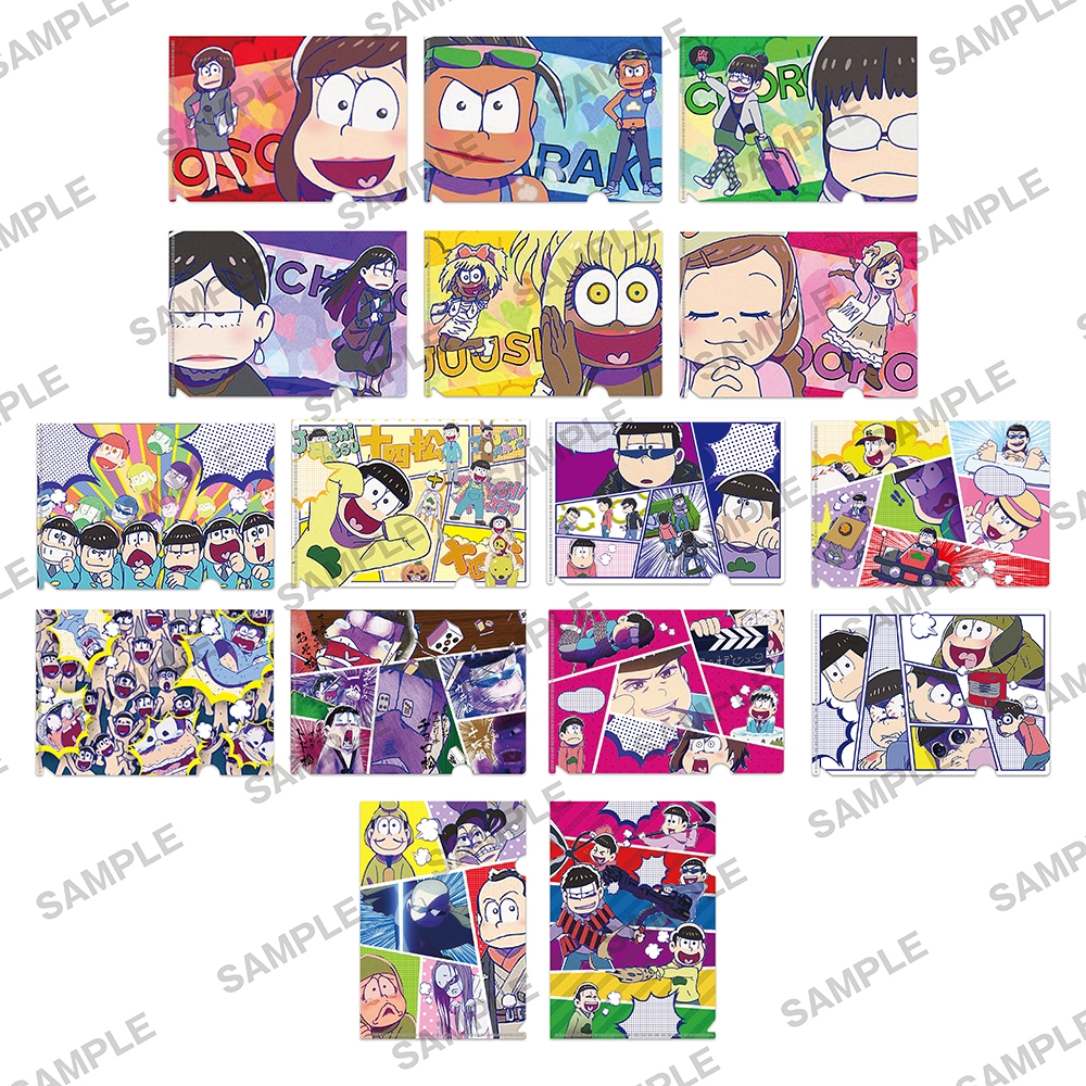 おそ松さん　ぷちクリアファイルコレクション 第2弾 BOX