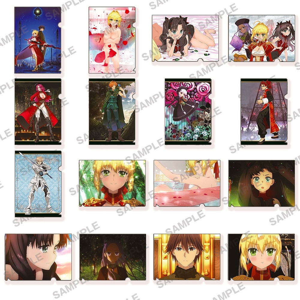 Fate/EXTRA Last Encore ぷちクリアファイルコレクション　BOX