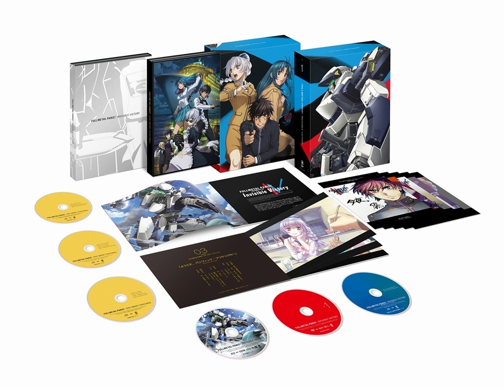 Kadokawa公式ショップ フルメタル パニック Invisible Victory Iv Box1 3巻セット Blu Ray グッズ カドカワストア オリジナル特典 本 関連グッズ Blu Ray Dvd Cd