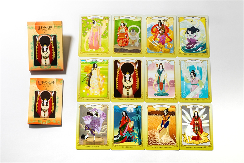 7000円 【SALE／83%OFF】 瀬織津姫と饒速日命カード 日本の女神透視リーディングカード オラクルカード